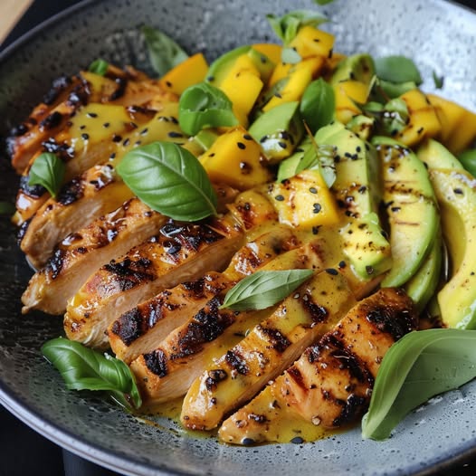 Gegrilde Kip Mango