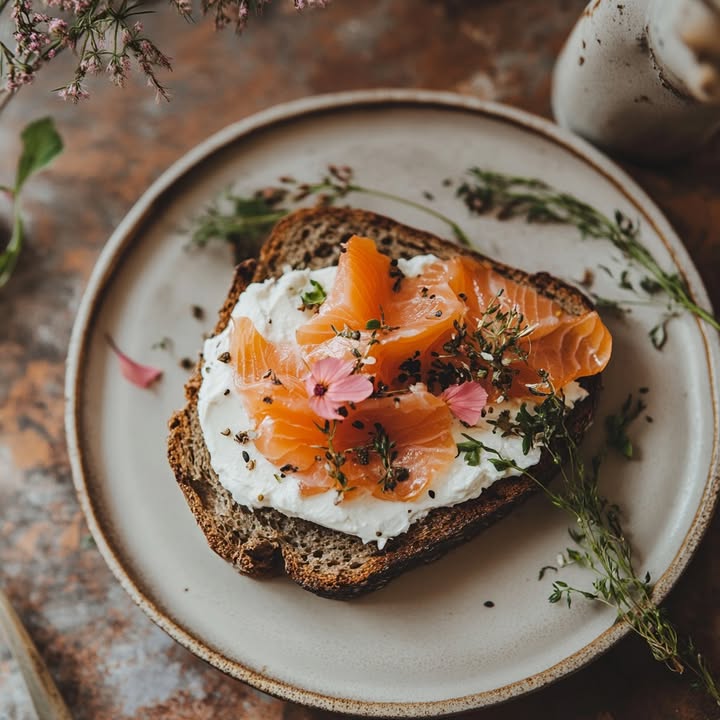 Gerookte Zalm Tartine