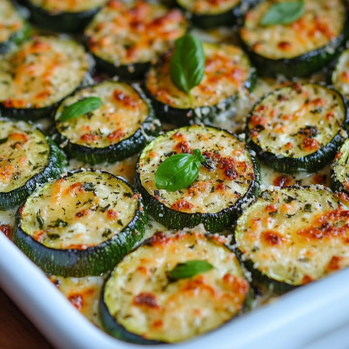 Geroosterde Courgettes Parmezaan