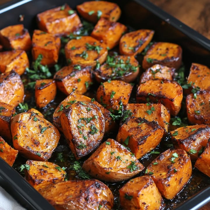 Geroosterde Zoete Aardappelen