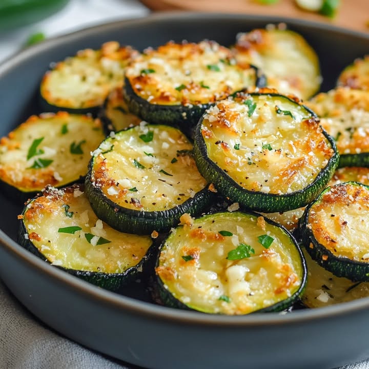 Geroosterde courgettes parmesan