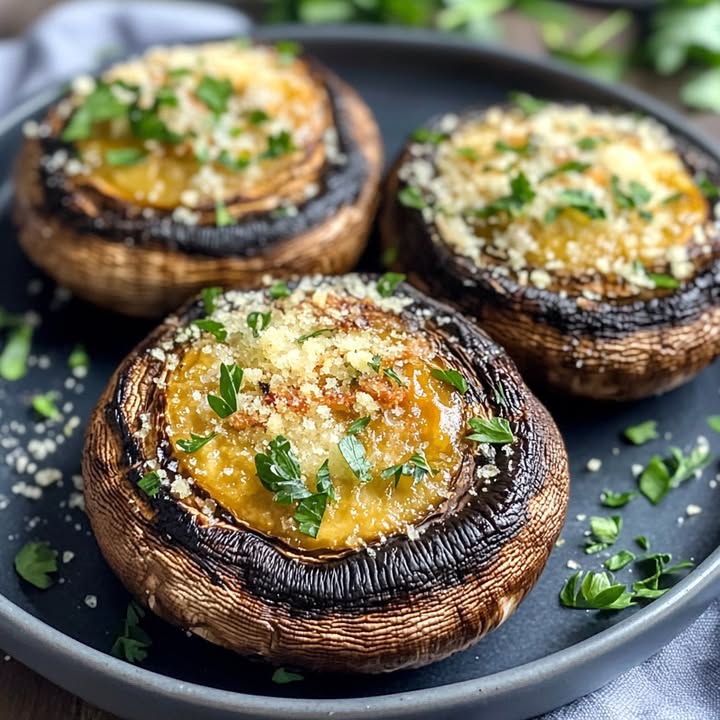 Gevulde Portobello Champignons