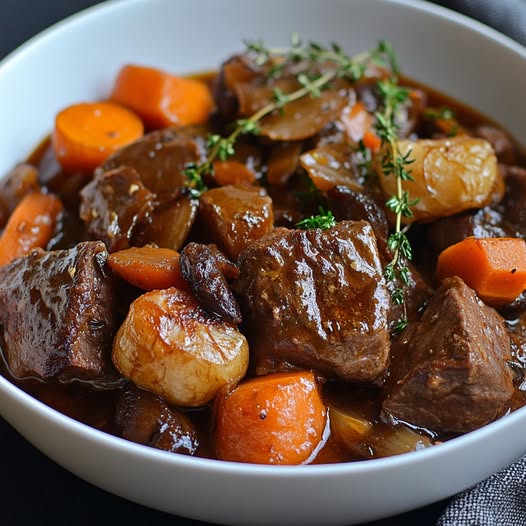 Hartige Biefstoofpot Met Cèpes