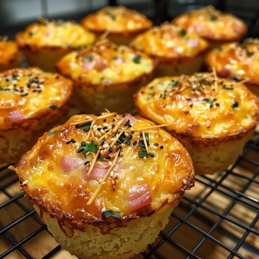 Hartige Muffins Jambon Kaas