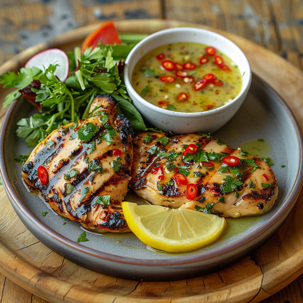 Hete bliksemsaus met chili en citroen