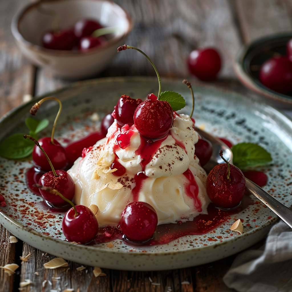 Kersenjam met rum-vanille aroma