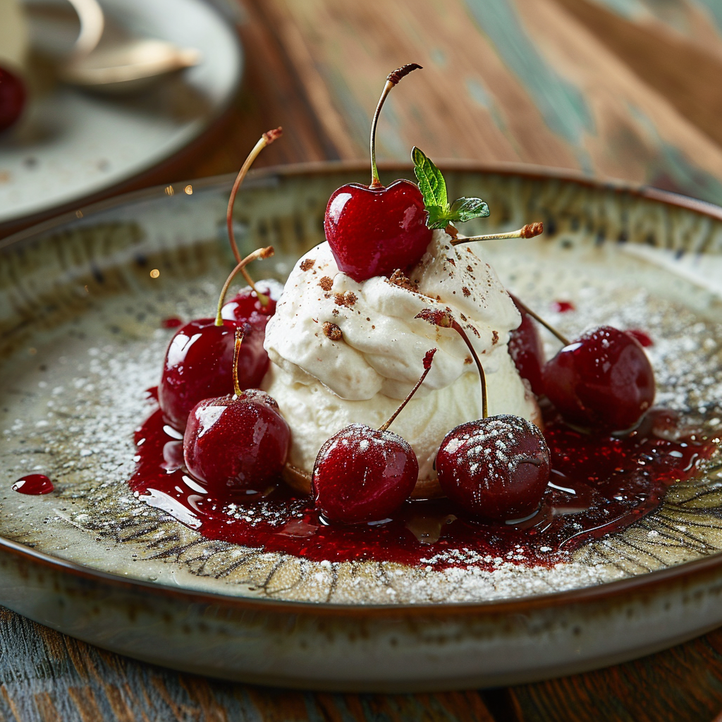 Kersenjam met rum-vanille aroma