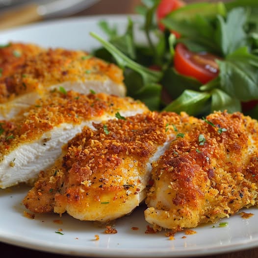 Krokante Kipfilet Salade