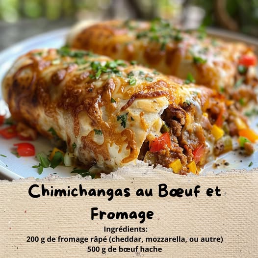 Kruidige Beef Chimichangas