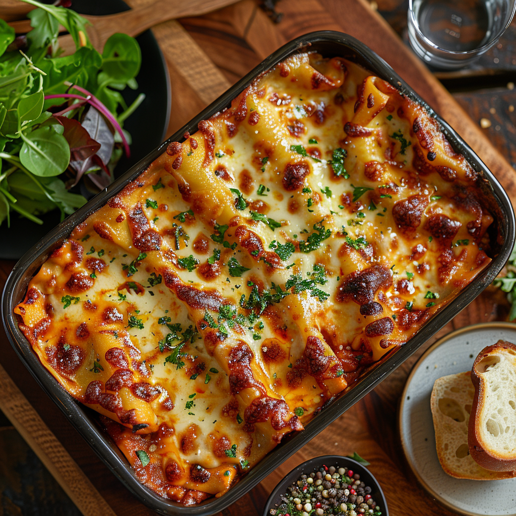 Lasagne Bolognese met romige bechamelsaus