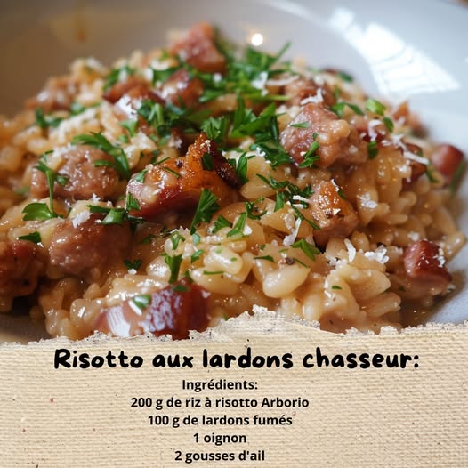 Lekkere Lardons Risotto