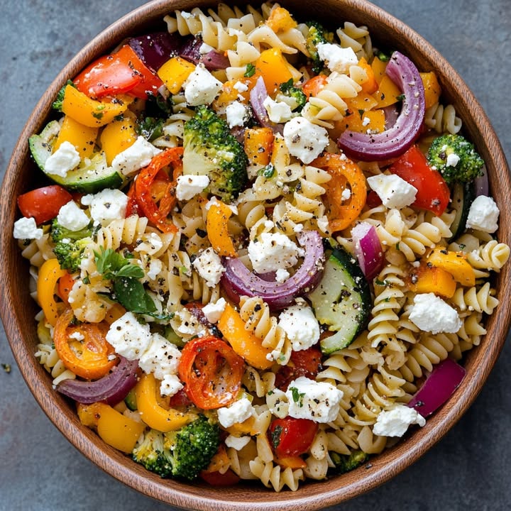 Mediterrane Pasta Salade