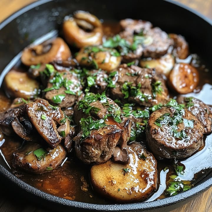 Paupiettes met Champignons