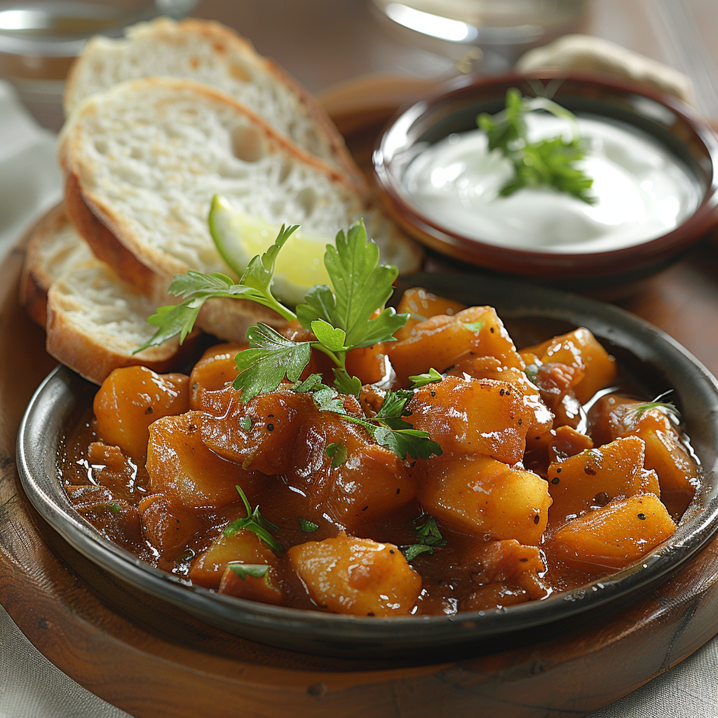 Peer-stroop met gember en limoen