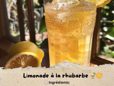 Rabarber Limonade Recept: Het Meest Vernieuwende drankje van het jaar!