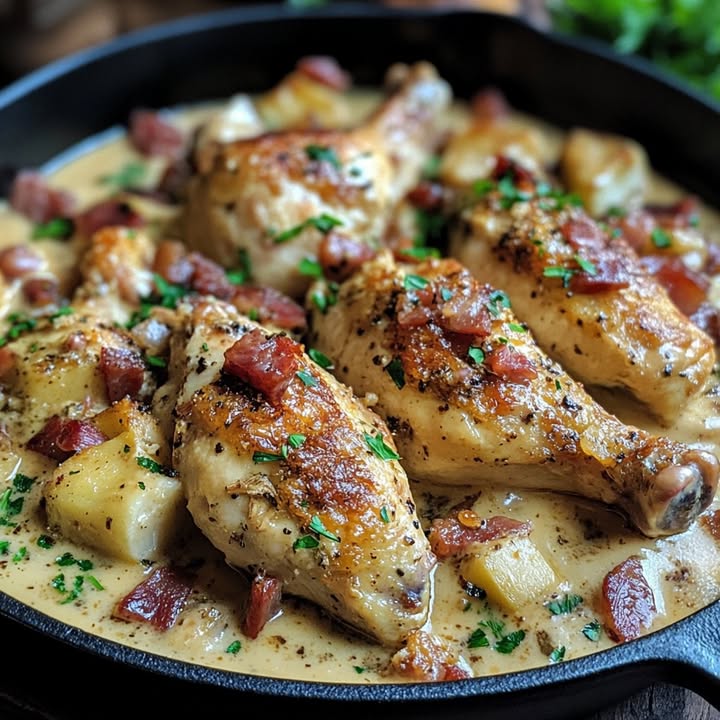 Romige Kip Aardappelen