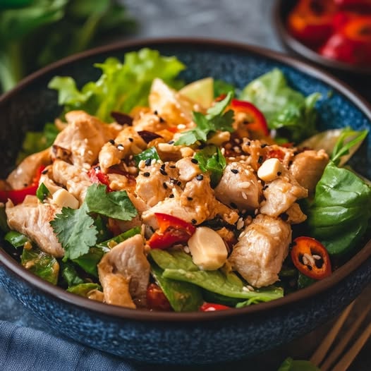 Thaise Kipsalade Genieten