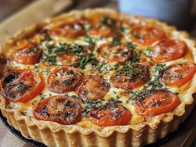Tomaten Mosterdtaart Delight: Een Simpel & Heerlijk Recept