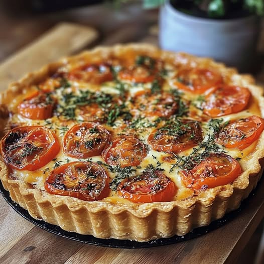 Tomaten Mosterdtaart Delight