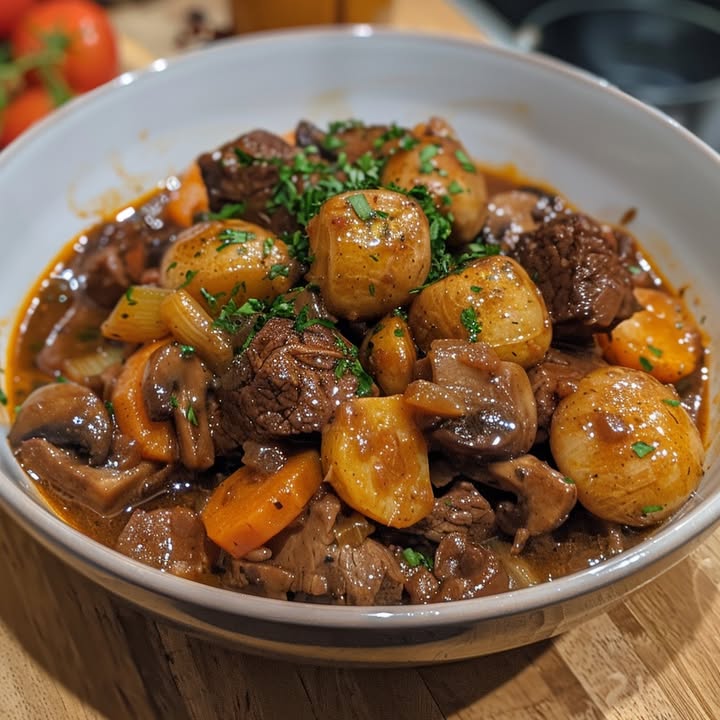 Traditioneel Bœuf Bourguignon