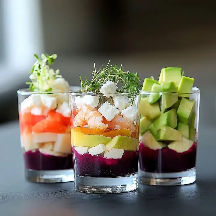 Verrine Groenten Lente