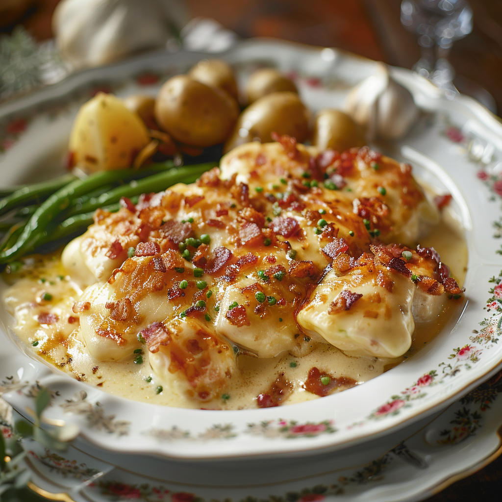 Witlof-stamppot met kaas en spekjes