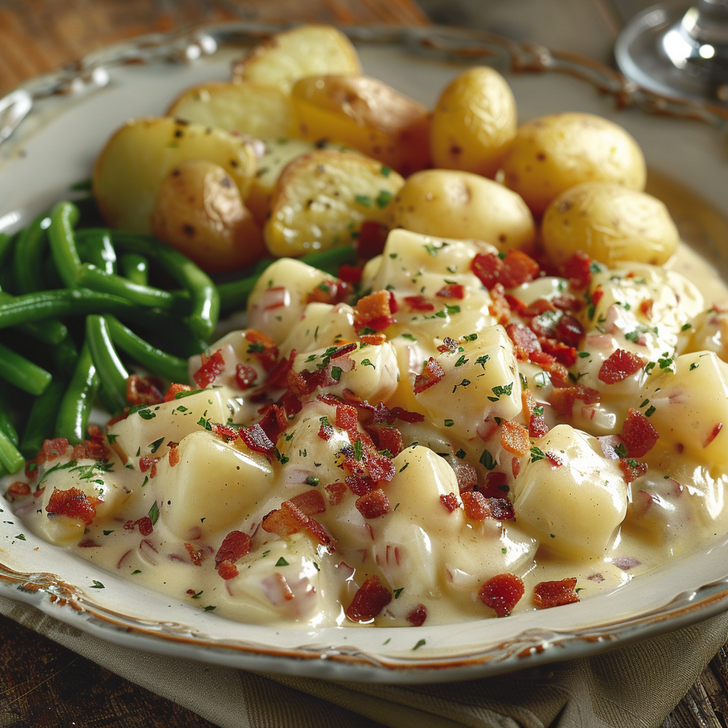 Witlof-stamppot met kaas en spekjes