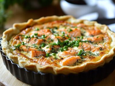 Zalm Dille Quiche: Dé Lekkere en Eenvoudige Recept!