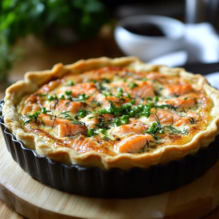 Zalm Dille Quiche