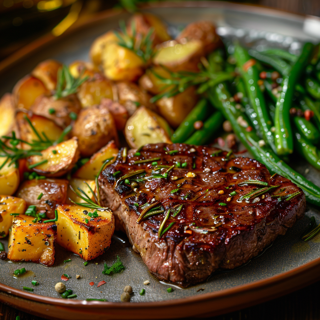 recept met entrecote