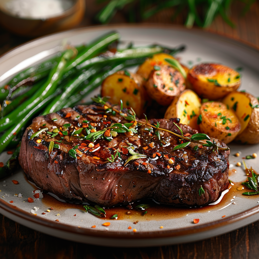 recept met entrecote