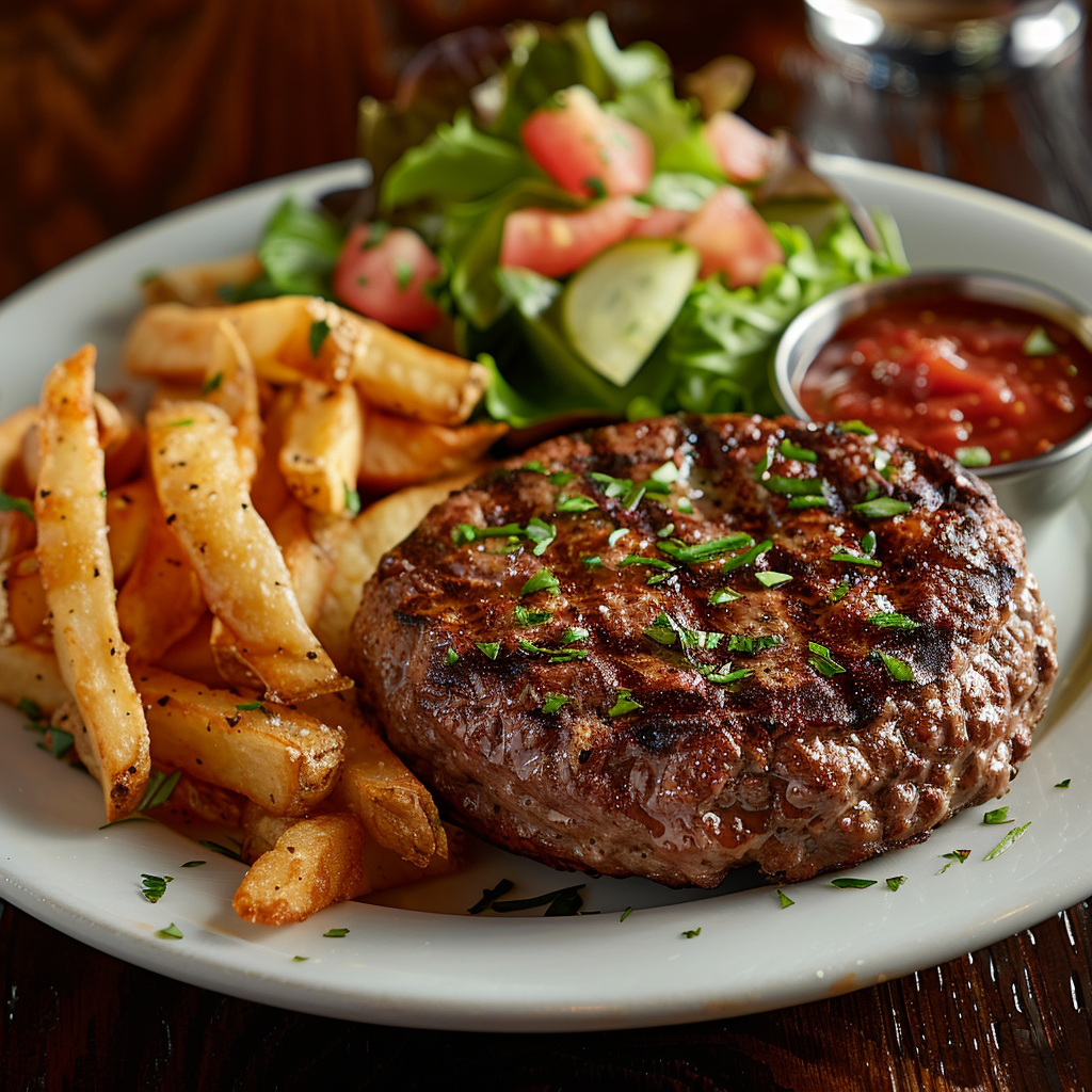 recept met hamburger