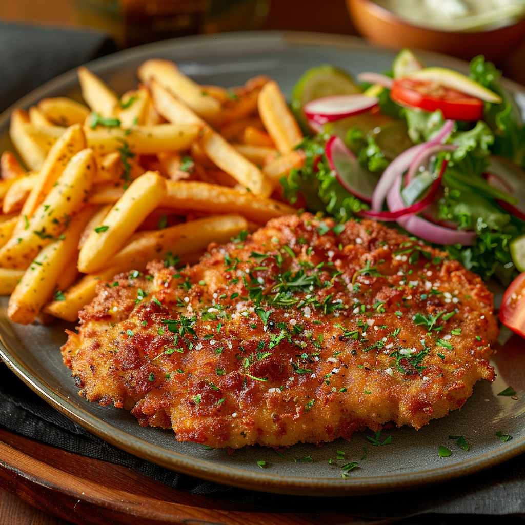 recept met schnitzel