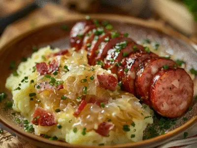 Ouderwets stamppot zuurkool recept: Eenvoudig & authentiek