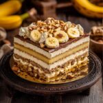 Bananentaart Chocolade Noten