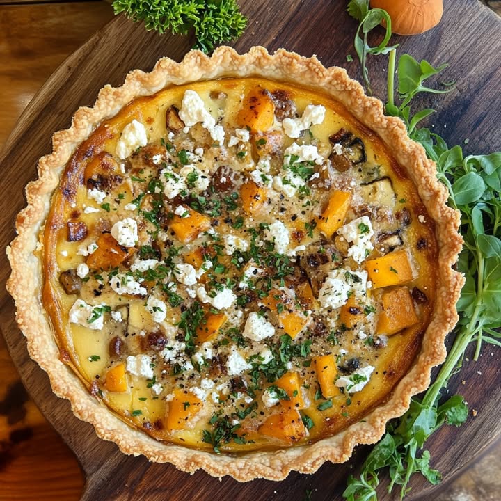 Butternutkaasnotentaart