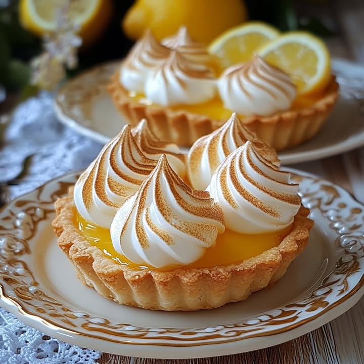 Citroen Meringue Taartjes