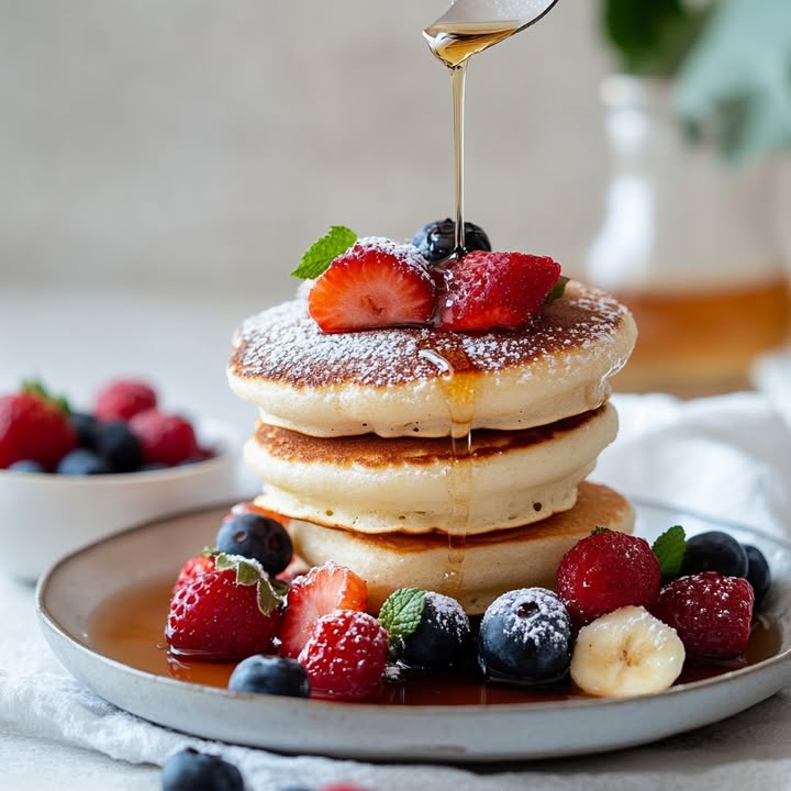 Fluffy Japanse Pancakes