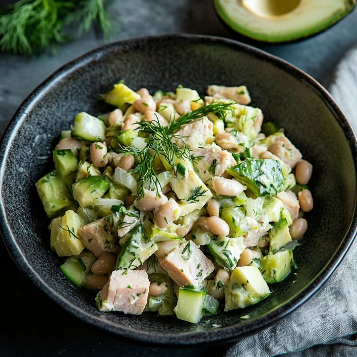 Frisse Tonijnsalade Avocado