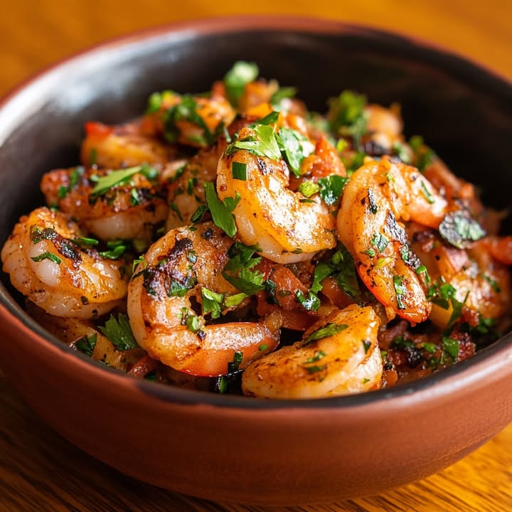 Garnalen met Knoflook