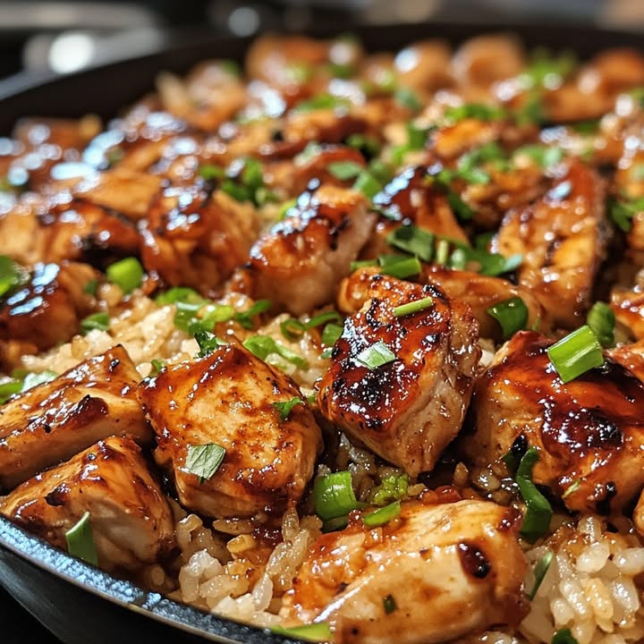 Gefrituurde Kip Rijst