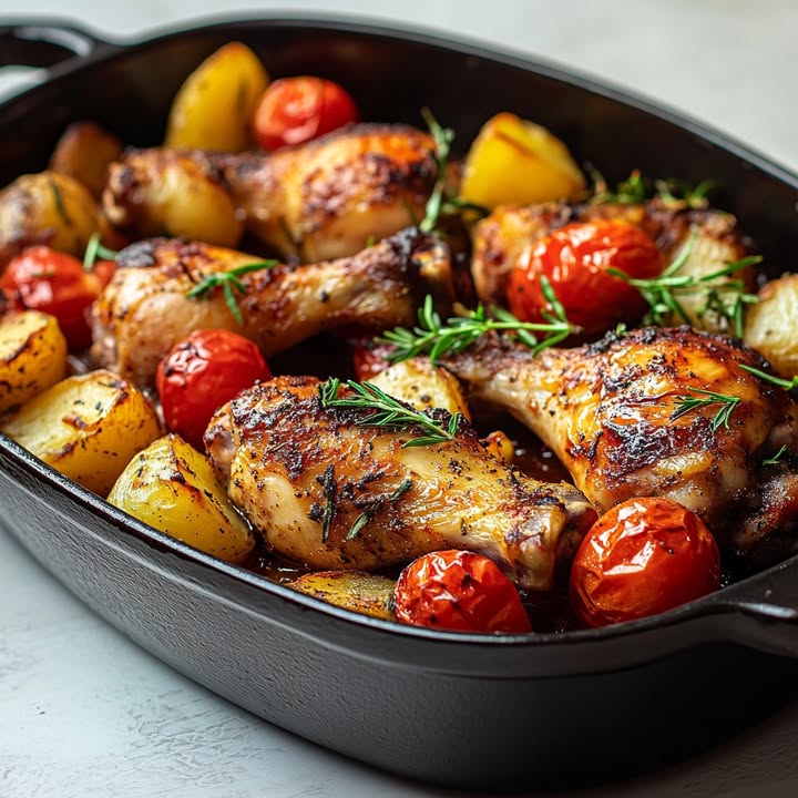 Geroosterd Kippenpotje