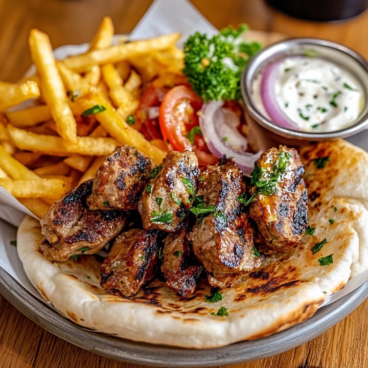 Griekse Kip Souvlaki