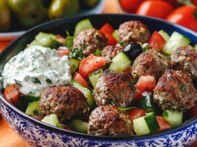 Griekse Lamsballetjes Salade: Een Authentiek en Smaakvol Recept