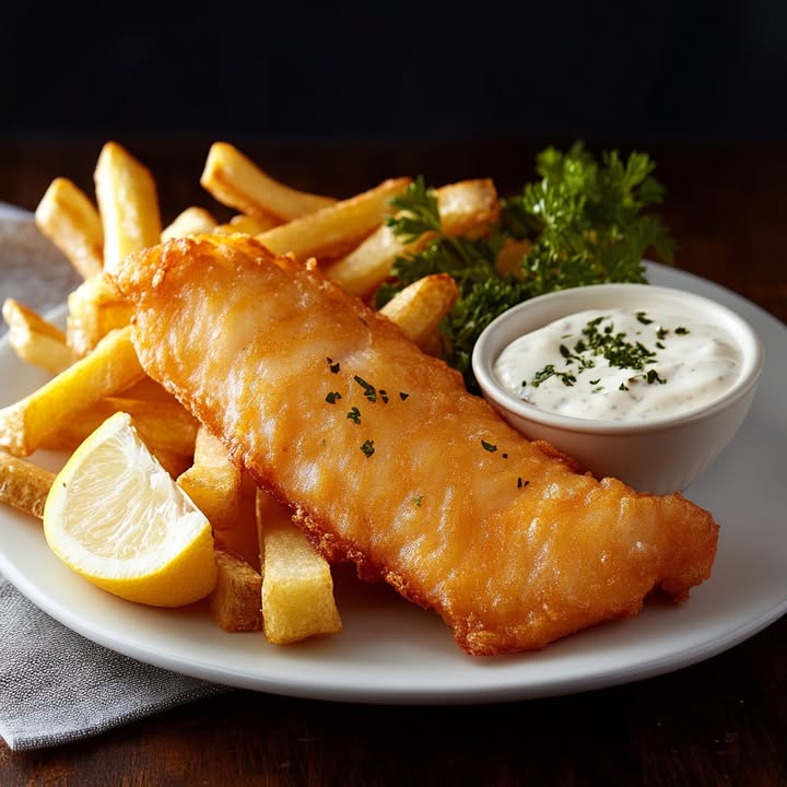 Huisgemaakte Fish Chips
