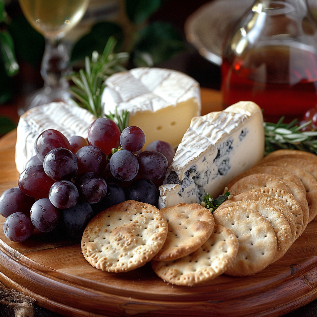 Kaashapjes-plank met diverse artisanale kazen