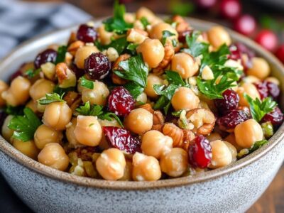 Kikkererwtensalade met noten: Simpel & Lekker рецепт