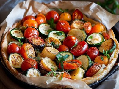 Kleurige Groentetaart Rustiek: Heerlijk & Makkelijk Recept