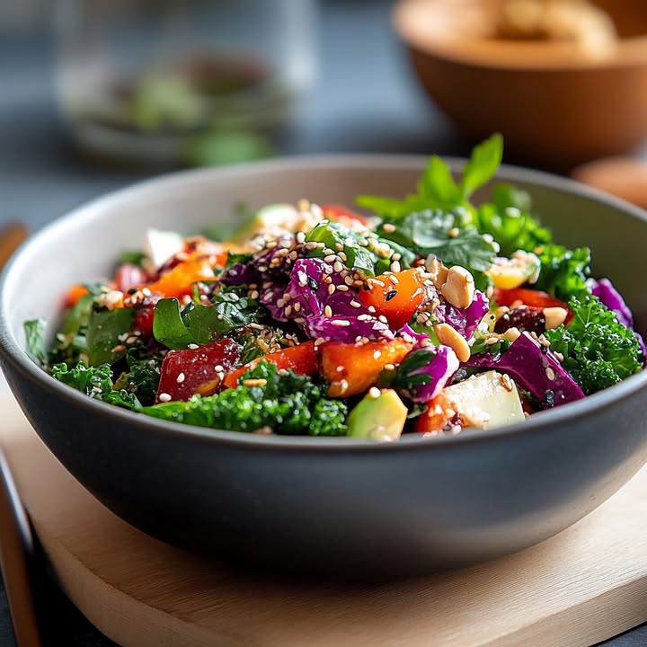 Kleurige Kale Salade