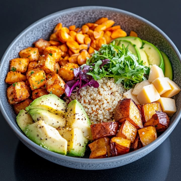 Kleurrijke Buddha Bowl